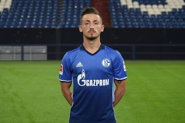 Fußball, GER, 1.BL, Porträttermin 2017 2018, FC Schalke 04, Donis Avdijaj (Schalke 04)