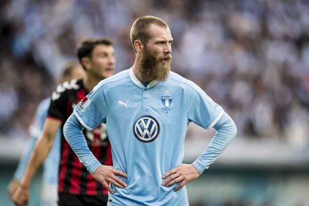 Fußball, CL Quali, Malmö FF - Vardar Skopje 170712 Malmö FFs Jo Inge Berget under fotbollsmatchen i kvalet till Champions League mellan Malmö FF och Vardar den 12 juli 2017 i Malmö.  Copyright: PETTERxARVIDSON BB170712PA219