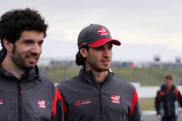 British Grand Prix, Silverstone 13 - 16 July 2017 13.07.2017 - Antonio Giovinazzi (ITA) Haas F1 Team Test Driver 