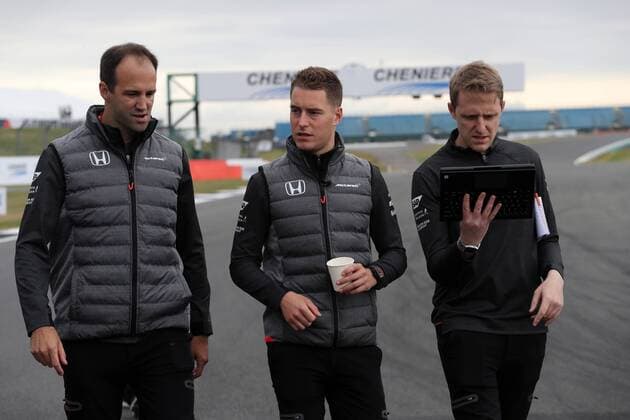 British Grand Prix, Silverstone 13 - 16 July 2017 13.07.2017 - Stoffel Vandoorne (BEL) McLaren MCL32 