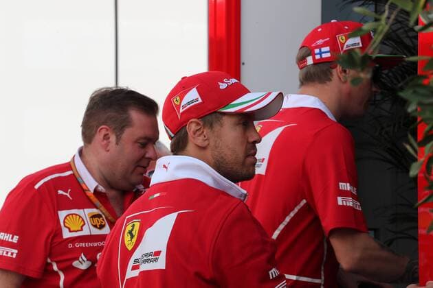British Grand Prix, Silverstone 13 - 16 July 2017 13.07.2017 - Sebastian Vettel (GER) Scuderia Ferrari SF70H 