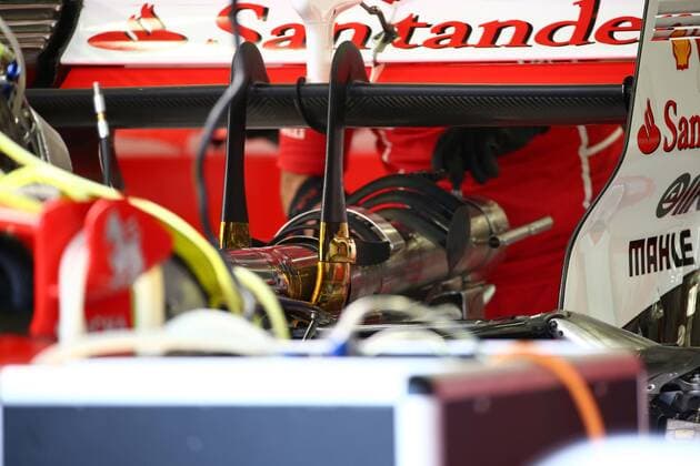British Grand Prix, Silverstone 13 - 16 July 2017 13.07.2017 - Scuderia Ferrari SF70H, detail 