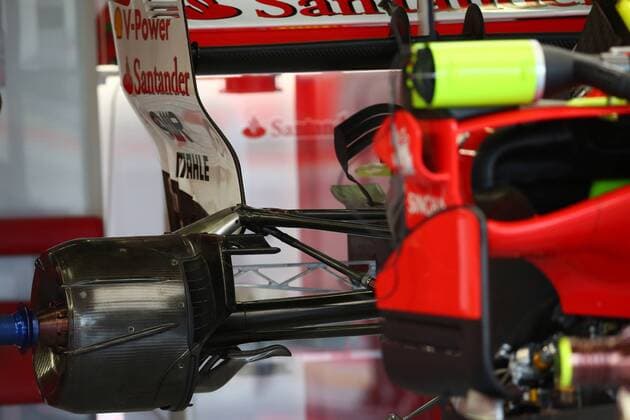 British Grand Prix, Silverstone 13 - 16 July 2017 13.07.2017 - Scuderia Ferrari SF70H, detail 