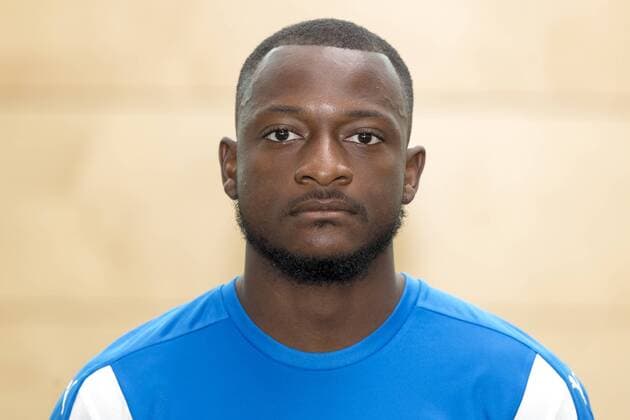 Fußball, GER, 2.BL, Porträttermin 2017 2018, Holstein Kiel, David Kinsombi (Nr. 6, Holstein Kiel). Holstein Kiel, Fussball, 2. Liga, 12.07.17 Kiel Schleswig-Holstein Germany Trainingszentrum Projensdorf Copyright: xAgentur54GradFelixxKoenigx