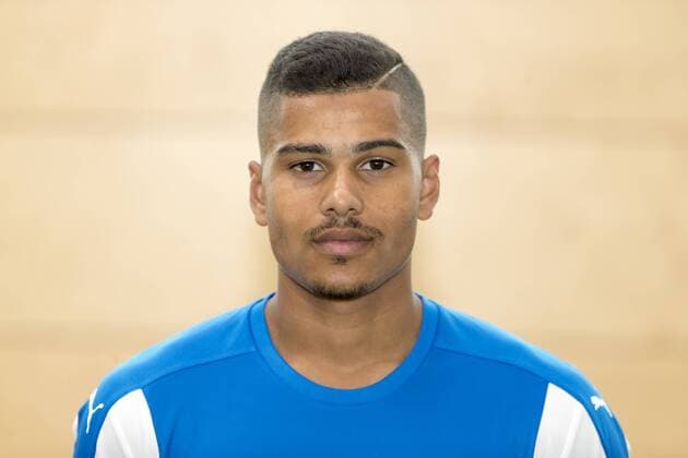 Fußball, GER, 2.BL, Porträttermin 2017 2018, Holstein Kiel, Noah Awuku (Nr. 28, Holstein Kiel). Holstein Kiel, Fussball, 2. Liga, 12.07.17 Kiel Schleswig-Holstein Germany Trainingszentrum Projensdorf Copyright: xAgentur54GradFelixxKoenigx