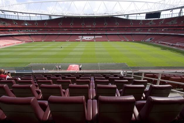 Interior of Emirates Stadium, home of Arsenal Football Club, London, N5, England  Copyright: xNataliexTepperx 14093-120-1