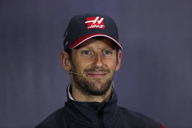 British Grand Prix, Silverstone 13 - 16 July 2017 13.07.2017 - press conference PK Pressekonferenz Romain Grosjean (FRA) Haas F1 Team VF-17 
