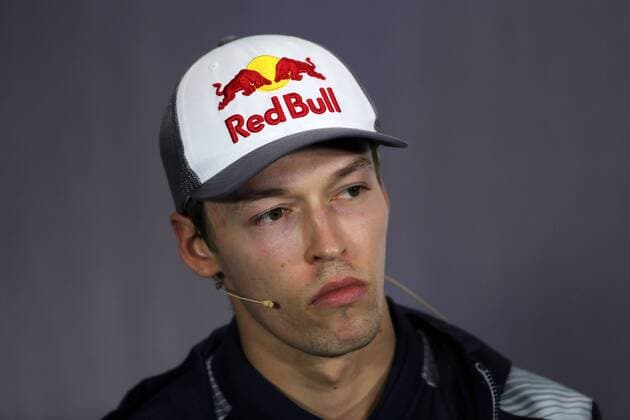 British Grand Prix, Silverstone 13 - 16 July 2017 13.07.2017 - press conference PK Pressekonferenz Daniil Kvyat (RUS) Scuderia Toro Rosso STR12 