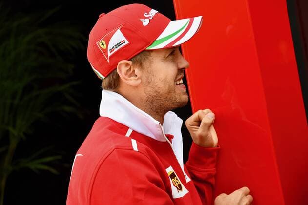 Sebastian Vettel (GER 5), Scuderia Ferrari, Grosser Preis von England 2017, Vorbereitungen, Motorsport, Formel 1, 13.07.2017, Silverstone Copyright: xAndre Eibner-Pressefotox EP_JAE