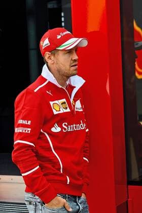 Sebastian Vettel (GER 5), Scuderia Ferrari, Grosser Preis von England 2017, Vorbereitungen, Motorsport, Formel 1, 13.07.2017, Silverstone Copyright: xAndre Eibner-Pressefotox EP_JAE