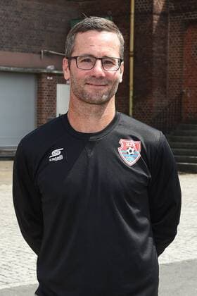 Fußball Regionalliga West Offizieller Fototermin KFC Uerdingen am 13.07.2017 in der Brauerei Königshof in Krefeld Michael Wiesinger ( Trainer Uerdingen ) xRx
