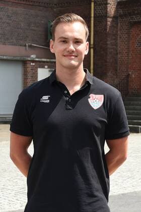 Fußball Regionalliga West Offizieller Fototermin KFC Uerdingen am 13.07.2017 in der Brauerei Königshof in Krefeld Robin Naber ( Physiotherapeut Uerdingen ) xRx