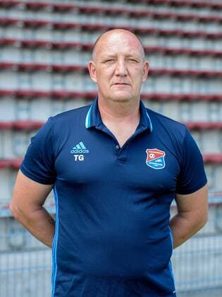 Betreuer Thomas Gaigl (Unterhaching), Einzelbild, Portrait, Porträt, Fußball, GER, 3.Liga, Porträttermin 2017 2018, SpVgg Unterhaching, xslx
