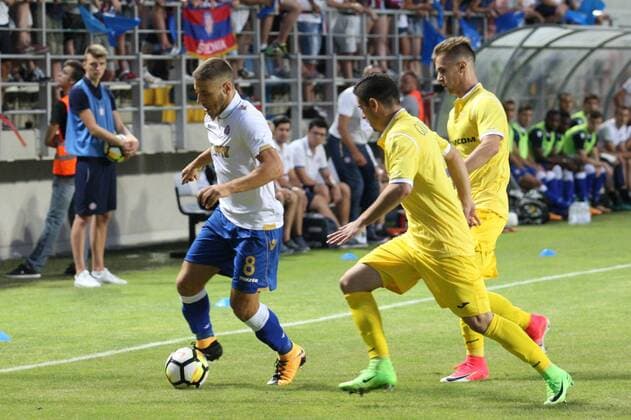 UEFA Hajduk vs Levski - Split, Croatia 13.07.2017., Split, Croatia - First leg of the 2nd UEFA European League pre-match, HNK Hajduk vs PFC Levski Sofia. Nikola Vlasic.  IvoxCagalj PIXSELL