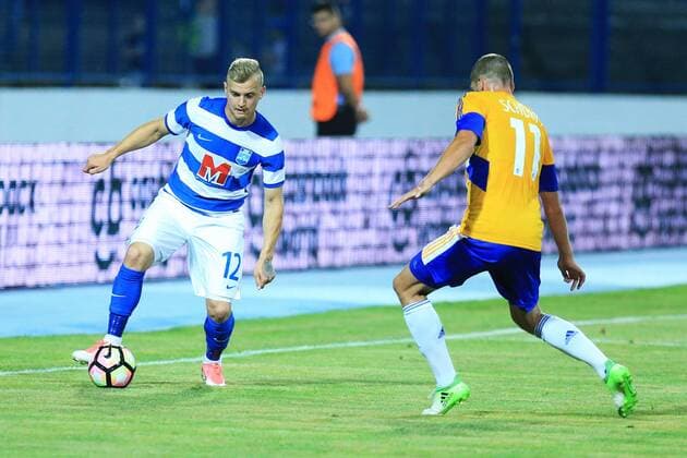 UEFA Osijek vs Luzern - Osijek, Croatia 13.07.2017., Osijek Croatia - First leg of the 2nd UEFA European League pre-match, Nk Osijek vs FC Luzern. Petar Bockaj  DavorxJavorovic PIXSELL