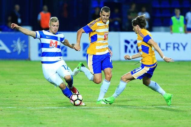 UEFA Osijek vs Luzern - Osijek, Croatia 13.07.2017., Osijek Croatia - First leg of the 2nd UEFA European League pre-match, Nk Osijek vs FC Luzern. Petar Bockaj  DavorxJavorovic PIXSELL