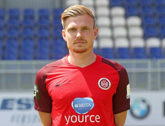 13.07.2017, xsvx, Fussball 3.Liga, SV Wehen Wiesbaden Fototermin, Fußball, GER 3.Liga PortraÌˆttermin 2017 2018, emonline, Patrick Breitkreuz (SV Wehen Wiesbaden) Wiesbaden