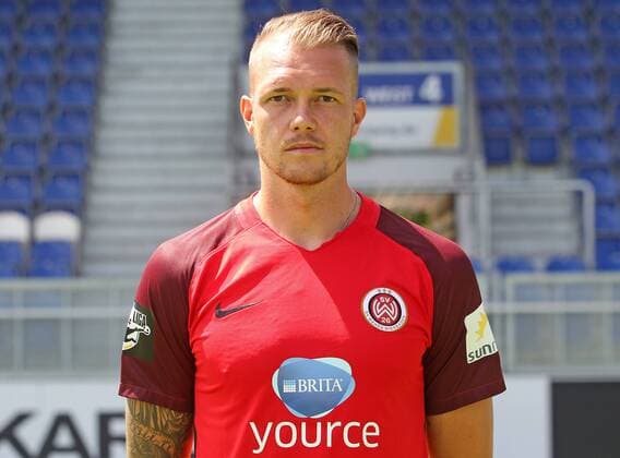 13.07.2017, xsvx, Fussball 3.Liga, SV Wehen Wiesbaden Fototermin, Fußball, GER 3.Liga PortraÌˆttermin 2017 2018, emonline, Steven Ruprecht (SV Wehen Wiesbaden) Wiesbaden