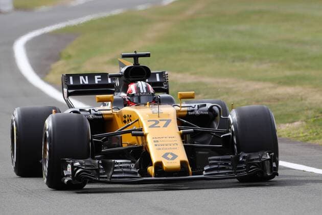 British Grand Prix, Silverstone 13 - 16 July 2017 14.07.2017 - Free Practice 1, Nico Hulkenberg (GER) Renault F1 Team RS17 