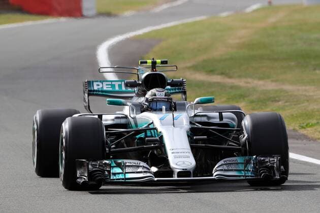British Grand Prix, Silverstone 13 - 16 July 2017 14.07.2017 - Free Practice 1, Valtteri Bottas (FIN) Mercedes AMG F1 W08 