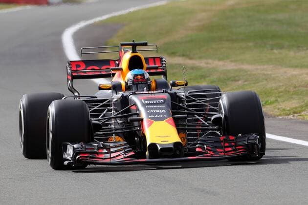 British Grand Prix, Silverstone 13 - 16 July 2017 14.07.2017 - Free Practice 1, Daniel Ricciardo (AUS) Red Bull Racing RB13 