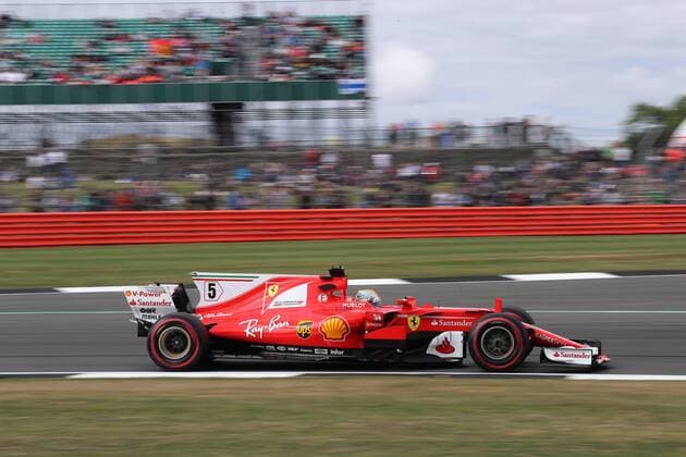 British Grand Prix, Silverstone 13 - 16 July 2017 14.07.2017 - Free Practice 1, Sebastian Vettel (GER) Scuderia Ferrari SF70H 