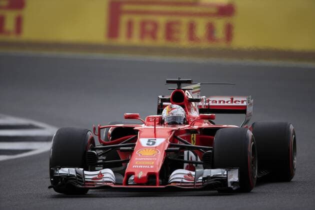 British Grand Prix, Silverstone 13 - 16 July 2017 14.07.2017 - Free Practice 1, Sebastian Vettel (GER) Scuderia Ferrari SF70H 