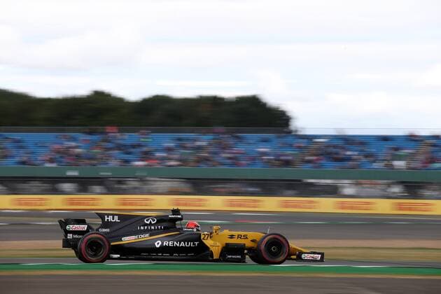 British Grand Prix, Silverstone 13 - 16 July 2017 14.07.2017 - Free Practice 1, Nico Hulkenberg (GER) Renault F1 Team RS17 