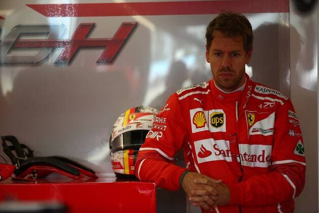 British Grand Prix, Silverstone 13 - 16 July 2017 14.07.2017 - Free Practice 1, Sebastian Vettel (GER) Scuderia Ferrari SF70H 