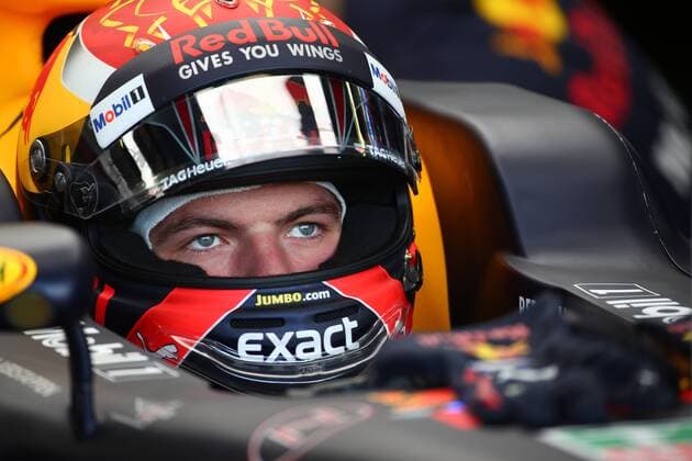 British Grand Prix, Silverstone 13 - 16 July 2017 14.07.2017 - Free Practice 1, Max Verstappen (NED) Red Bull Racing RB13 