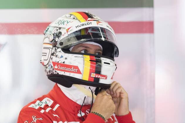 Motorsports: FIA Formula One World Championship WM Weltmeisterschaft 2017, Grand Prix of Great Britain, 5 Sebastian Vettel (GER, Scuderia Ferrari), Silverstone Great Britain xHOCHxZWEIx