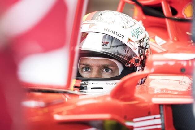 Motorsports: FIA Formula One World Championship WM Weltmeisterschaft 2017, Grand Prix of Great Britain, 5 Sebastian Vettel (GER, Scuderia Ferrari), Silverstone Great Britain xHOCHxZWEIx