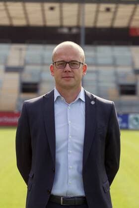 Markus Thiele (Geschaeftsfuehrer & Marketing), Fussball, GER, 3.Liga, Portraettermin 2017 2018, VfR Aalen, 14.07.2017, Aalen Copyright: xLangerx xEibner-Pressefotox EP_HLR