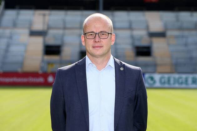 Markus Thiele (Geschaeftsfuehrer & Marketing), Fussball, GER, 3.Liga, Portraettermin 2017 2018, VfR Aalen, 14.07.2017, Aalen Copyright: xLangerx xEibner-Pressefotox EP_HLR