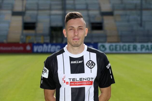 Neuzugang Marcel Baer ( VfR Aalen ), Fussball, GER, 3.Liga, Portraettermin 2017 2018, VfR Aalen, 14.07.2017, Aalen Copyright: xLangerx xEibner-Pressefotox EP_HLR