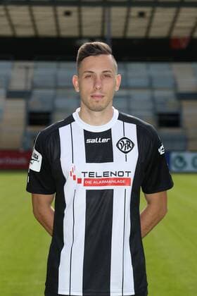 Neuzugang Marcel Baer ( VfR Aalen ), Fussball, GER, 3.Liga, Portraettermin 2017 2018, VfR Aalen, 14.07.2017, Aalen Copyright: xLangerx xEibner-Pressefotox EP_HLR