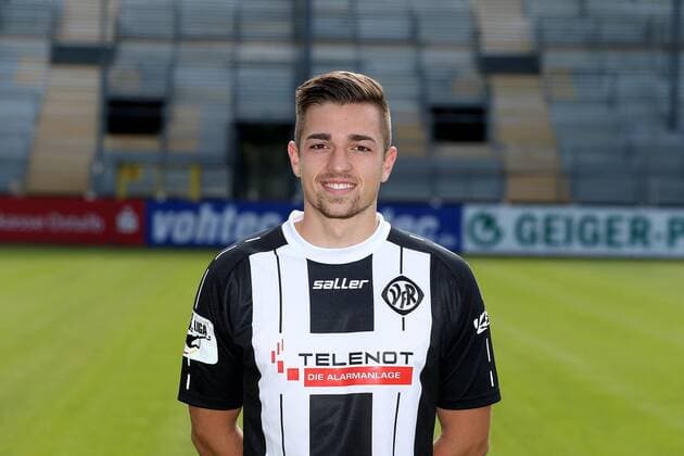 Neuzugang Luca Schnellbacher ( VfR Aalen ), Fussball, GER, 3.Liga, Portraettermin 2017 2018, VfR Aalen, 14.07.2017, Aalen Copyright: xLangerx xEibner-Pressefotox EP_HLR