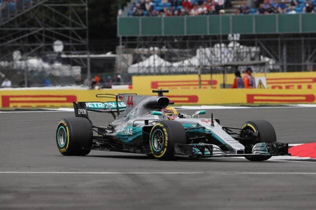 British Grand Prix, Silverstone 13 - 16 July 2017 14.07.2017 - Free Practice 2, Lewis Hamilton (GBR) Mercedes AMG F1 W08 