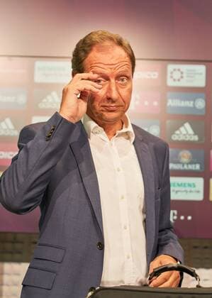 DFB Medien Workshop mit Projektleiter und ehemaliger FIFA-Schiedsrichter Hellmut KRUG und Dr. Felix BRYCH zum Thema Videoschiedsrichter, Videoassistent, Videobeweis Fussball 1. Bundesliga Muenchen am 12.07.2017, xx.Spieltag, Saison 2017 2018, 1.Liga, 1.Bundesliga,FCB