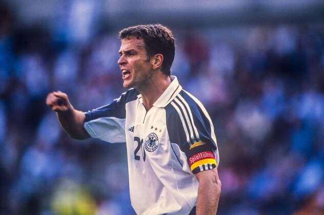 Oliver Bierhoff National Mannschaft EM 12.6.2000 Deutsche Fussball National Mannschaft
