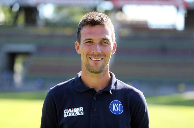 Karlsruher SC Portraittermin 2017 2018 Deutschland, Karlsruhe, 13.07.2017, Fussball, 3. Liga, Portraittermin 2017 2018, Karlsruher SC: Christian Eichner (Co-Trainer).