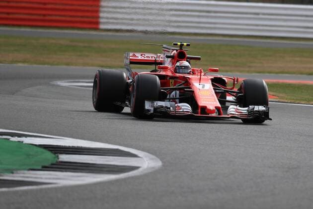 July 14th 2017, Silverstone, Northamptonshire, England; British Formula One Grand Prix, Free Practice; Kimi Raikkonen - Scuderia Ferrari SF70H xOctanex  ActionPlus11901486