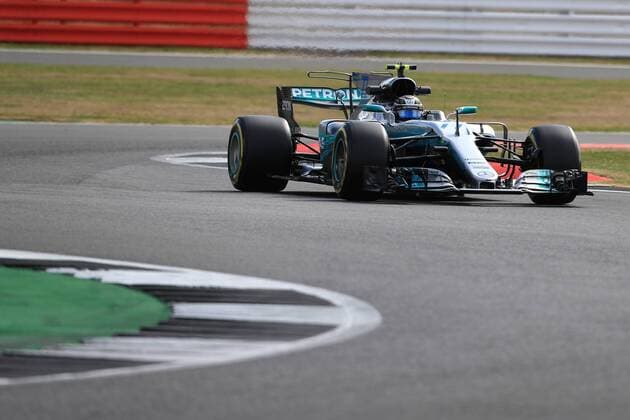 July 14th 2017, Silverstone, Northamptonshire, England; British Formula One Grand Prix, Free Practice; Valtteri Bottas - Mercedes AMG Petronas F1 W08 EQ Energy+. xOctanex  ActionPlus11901494