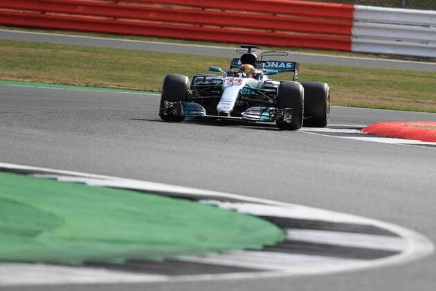 July 14th 2017, Silverstone, Northamptonshire, England; British Formula One Grand Prix, Free Practice; Lewis Hamilton - Mercedes AMG Petronas F1 W08 EQ Energy+ xOctanex  ActionPlus11901497