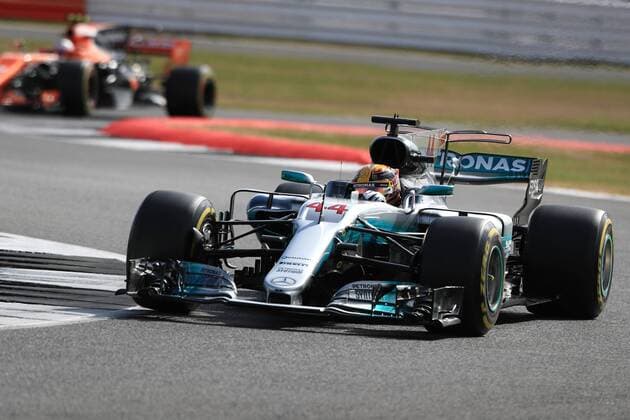 July 14th 2017, Silverstone, Northamptonshire, England; British Formula One Grand Prix, Free Practice; Lewis Hamilton - Mercedes AMG Petronas F1 W08 EQ Energy+ xOctanex  ActionPlus11901498
