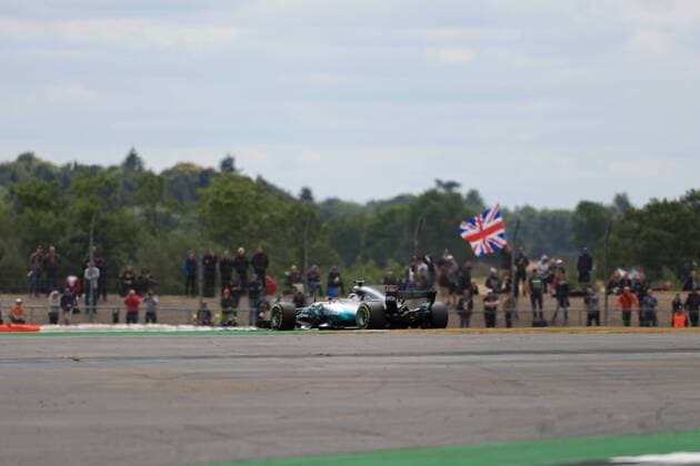 July 14th 2017, Silverstone, Northamptonshire, England; British Formula One Grand Prix, Free Practice; Lewis Hamilton - Mercedes AMG Petronas F1 W08 EQ Energy+ xOctanex  ActionPlus11901517