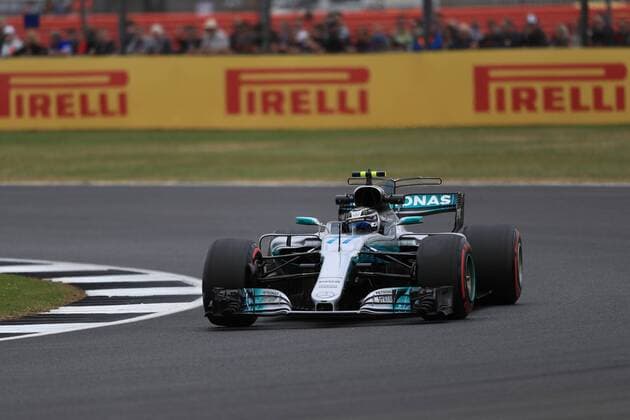 July 14th 2017, Silverstone, Northamptonshire, England; British Formula One Grand Prix, Free Practice; Valtteri Bottas - Mercedes AMG Petronas F1 W08 EQ Energy+. xOctanex  ActionPlus11901524