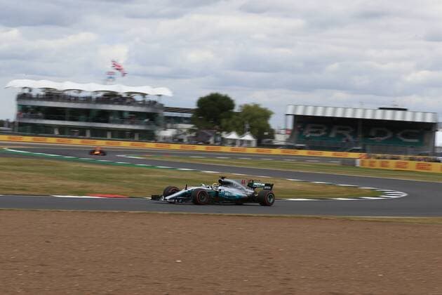July 14th 2017, Silverstone, Northamptonshire, England; British Formula One Grand Prix, Free Practice; Lewis Hamilton - Mercedes AMG Petronas F1 W08 EQ Energy+ xOctanex  ActionPlus11901531