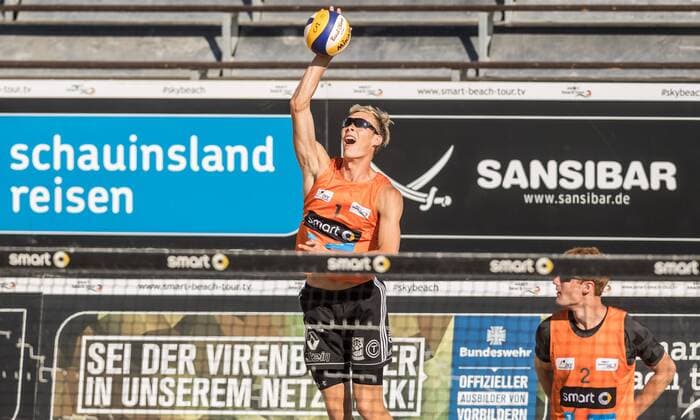 smart Beach Tour 2017 - Supercup Binz am 15.07.2017 Philipp Arne Bergmann (RotesRudel TC Hameln); smart Beach Tour 2017 - Supercup Binz am 15.07.2017, Binz. xPWx