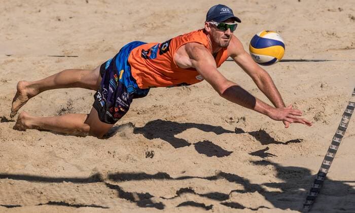 smart Beach Tour 2017 - Supercup Binz am 15.07.2017 Christopher McHugh (AUS); smart Beach Tour 2017 - Supercup Binz am 15.07.2017, Binz. xPWx